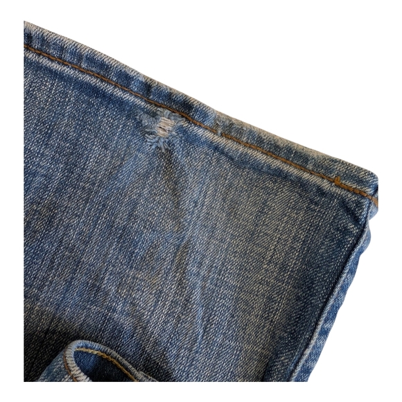 Vigoss Vintage Worn Boot Cut Jeans - Picture 5 of 6